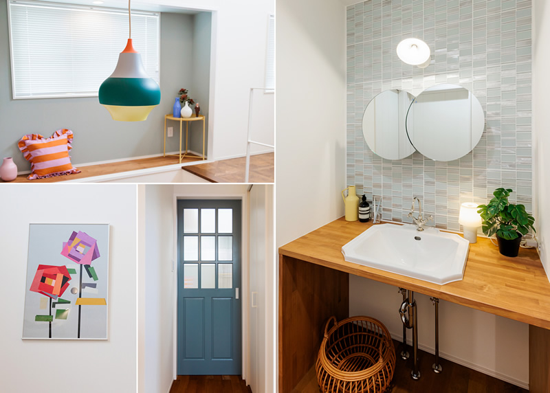 毎日を彩る個性的なインテリアの写真