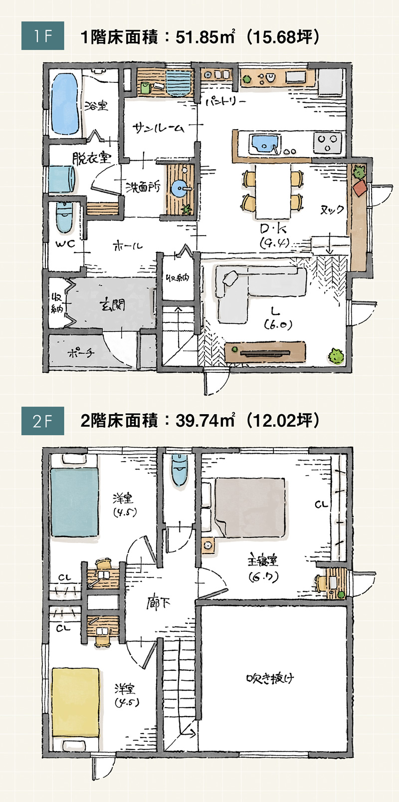 ちょうどいい「28坪・3LDK」の間取り